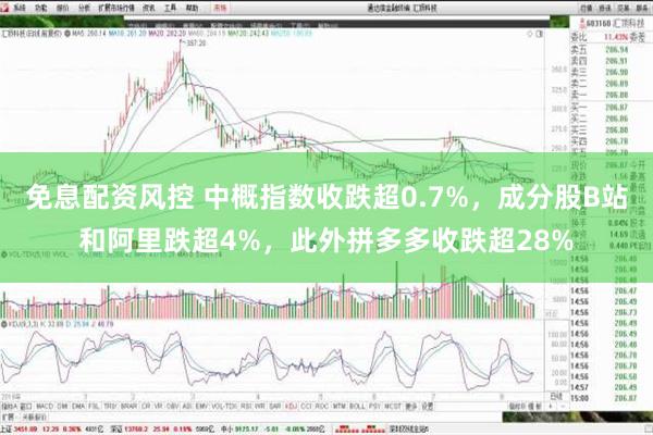 免息配资风控 中概指数收跌超0.7%，成分股B站和阿里跌超4%，此外拼多多收跌超28%