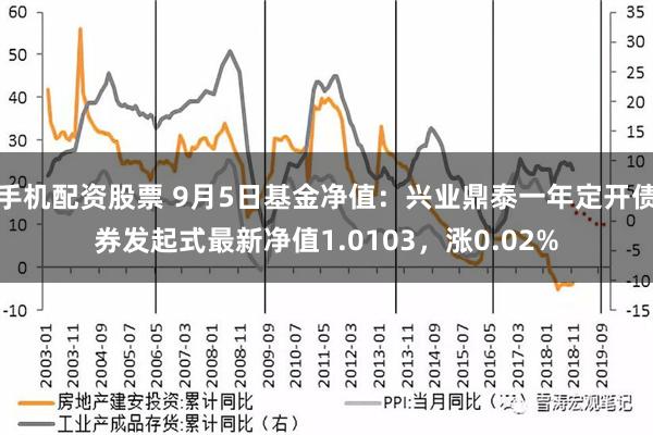 手机配资股票 9月5日基金净值：兴业鼎泰一年定开债券发起式最新净值1.0103，涨0.02%