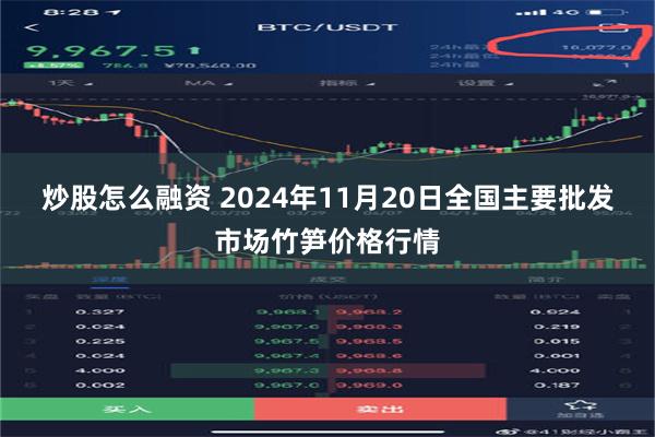 炒股怎么融资 2024年11月20日全国主要批发市场竹笋价格行情