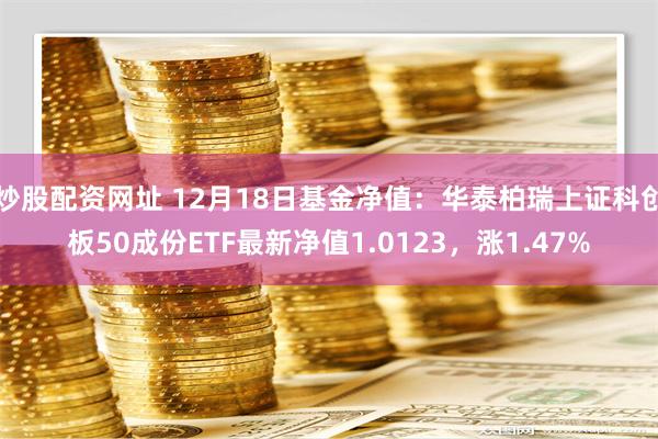 炒股配资网址 12月18日基金净值：华泰柏瑞上证科创板50成份ETF最新净值1.0123，涨1.47%